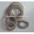 Arandela plana de acero inoxidable 304/316, arandela plana m5 inoxidable